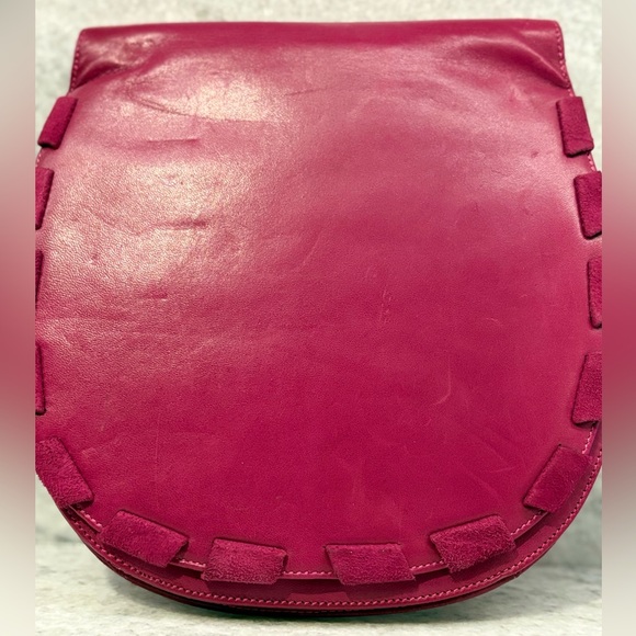 Valentino Garavani Fuchsia Saddle Bag - Picture 14 of 16